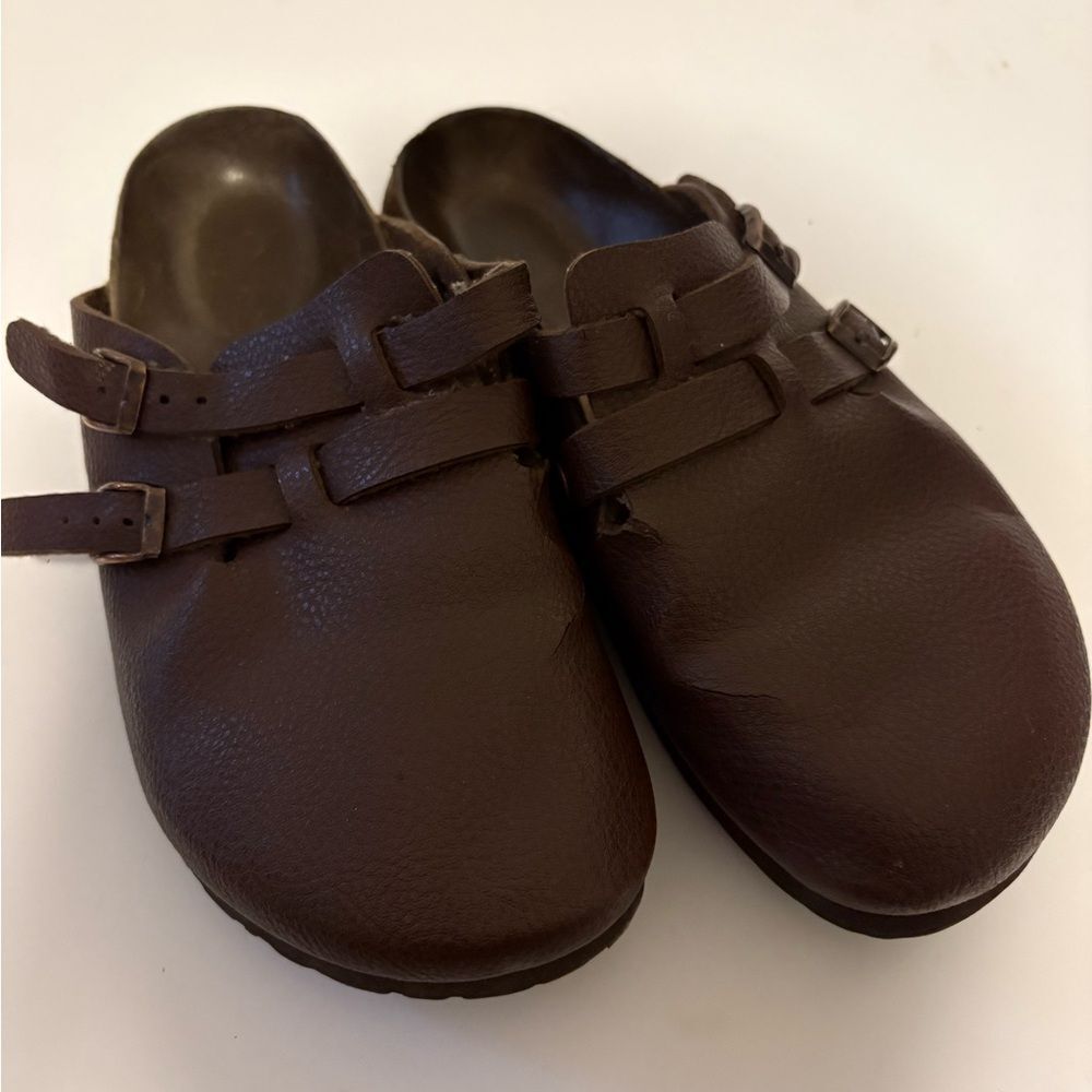 Birki’s Birkenstock Camden Double Strap Clog Brown Leather 37 - Picture 3 of 7